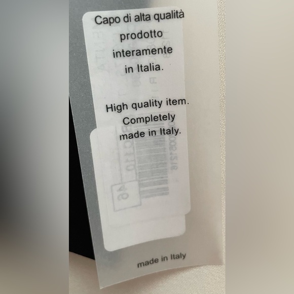 Italian Designer Antonelli Firenze Bateau Neckline Knee-Length Dress New w/ Tags - Picture 6 of 11